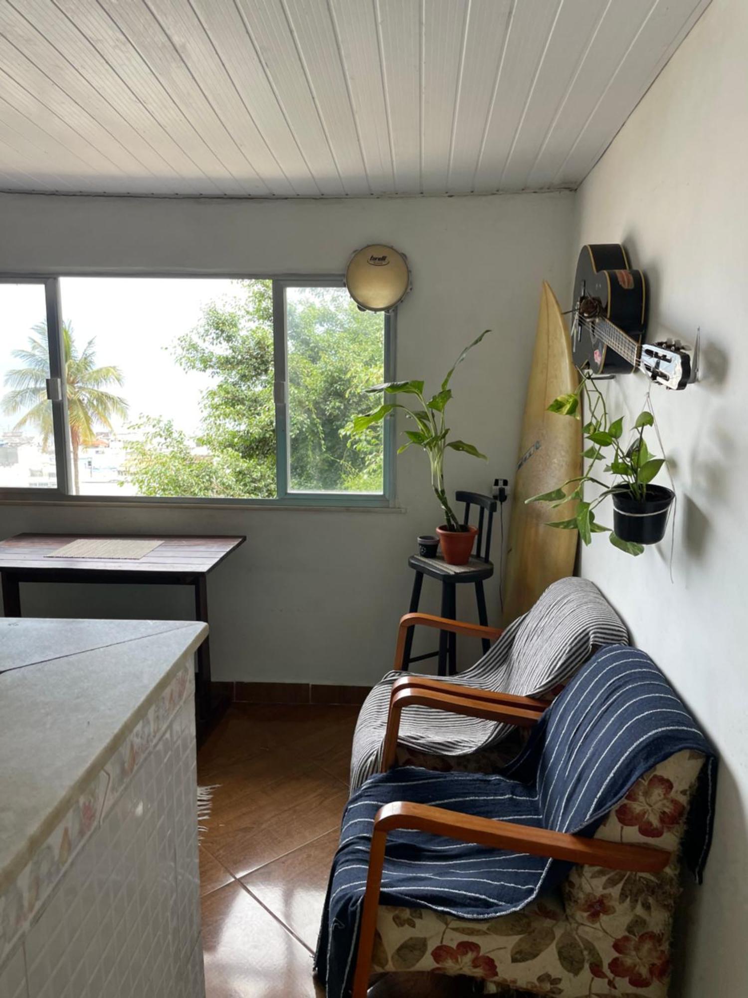 Casa De No Leme Vista O Mar No Morro Babilonia *